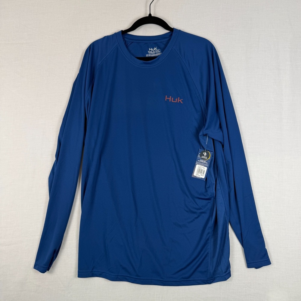 Huk Flag Fish Pursuit Shirt Mens XXL